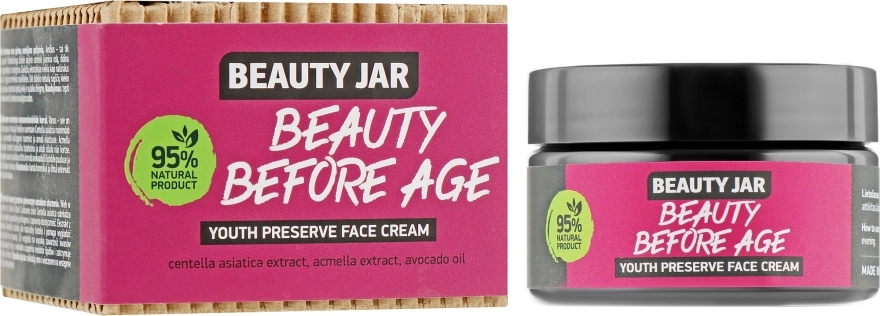 Beauty Jar Антивозрастной крем для лица Beauty Before Age Youth Preserve Face Cream - фото N1