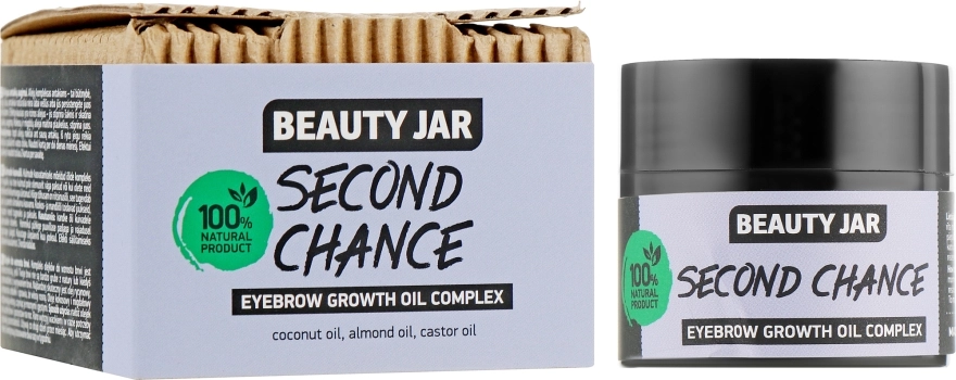 Beauty Jar Second Chance Eyebrow Growth Oil Complex Масляный комплекс для роста бровей - фото N2