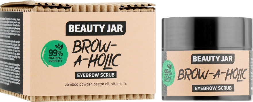 Beauty Jar Скраб для брів Brow-A-Holic Eyebrow Scrub - фото N1