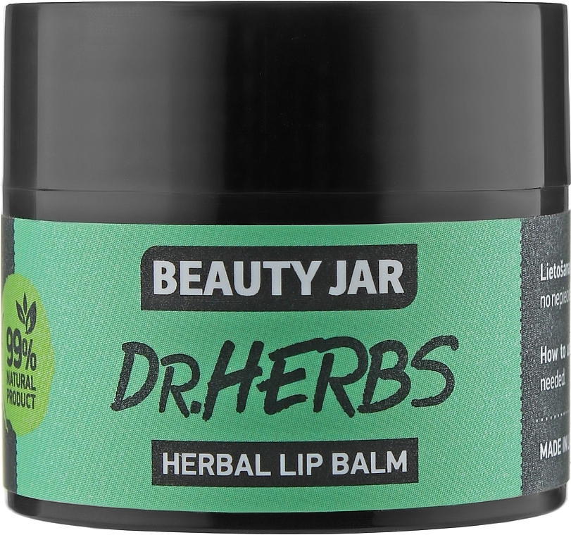 Beauty Jar Бальзам для губ Dr.Herbs Herbal Lip Balm - фото N1
