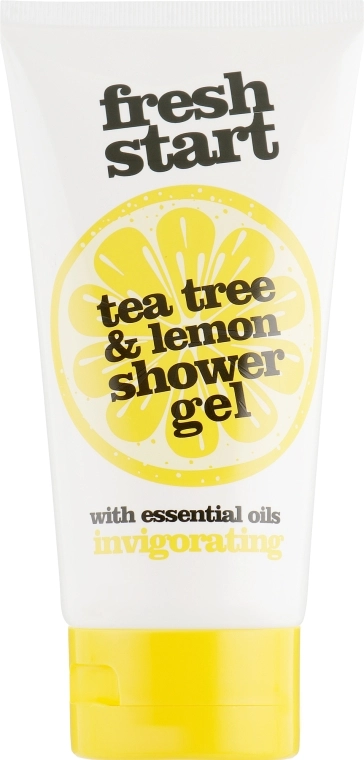 Xpel Marketing Ltd Освіжальний крем-гель для душу "Чайне дерево і лимон" Fresh Start Tea Tree & Lemon Shower Gel Tube - фото N1