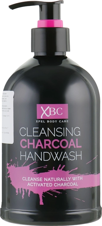 Xpel Marketing Ltd Жидкое мыло для рук "Активированный уголь" Body Care Cleansing Charcoal Handwash - фото N1