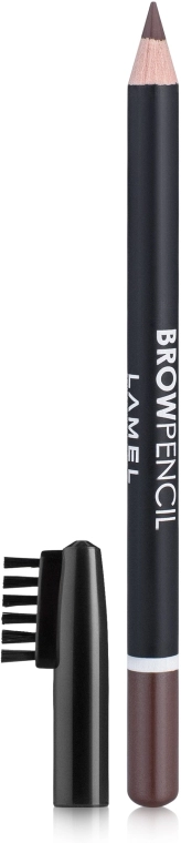 LAMEL Make Up Brow Pencil Олівець для брів зі щіточкою - фото N1