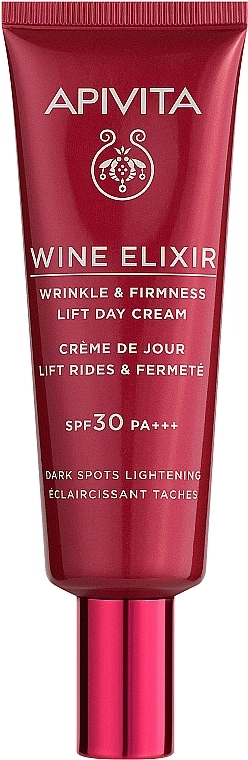 Apivita Дневной лифтинг-крем Wine Elixir Wrinkle & Firmness Lift Day Cream SPF30 - фото N1