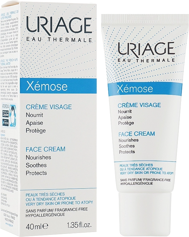 Uriage Крем для обличчя Xemose Face Cream - фото N1