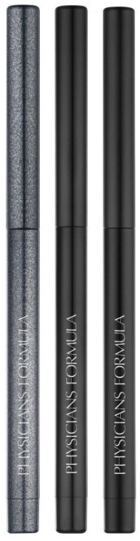 Physicians Formula Набор водостойких гелевых карандашей с тремя финишами Eye Booster Gel Eyeliner Trio Black (eyeliner/3*0.37g) - фото N2