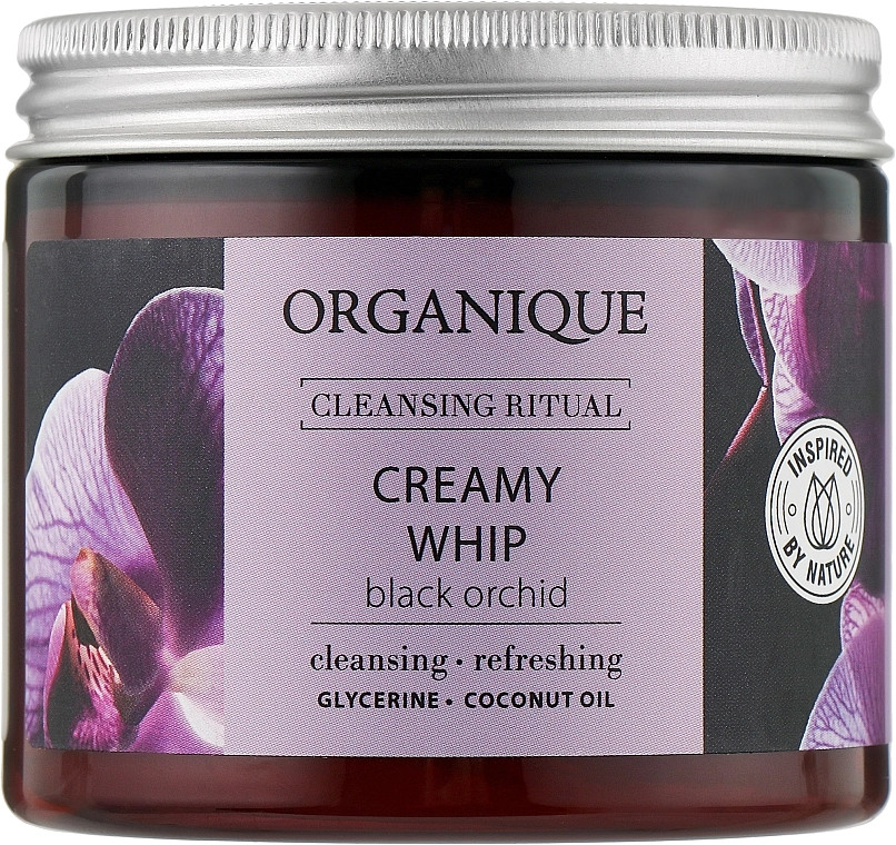 Organique Пенка для душа Cleansing Ritual Creamy Whip Black Orchid - фото N1