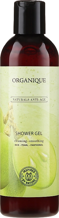 Organique Антивіковий відновлювальний гель для душу Naturals Anti-Age Shower Gel - фото N1