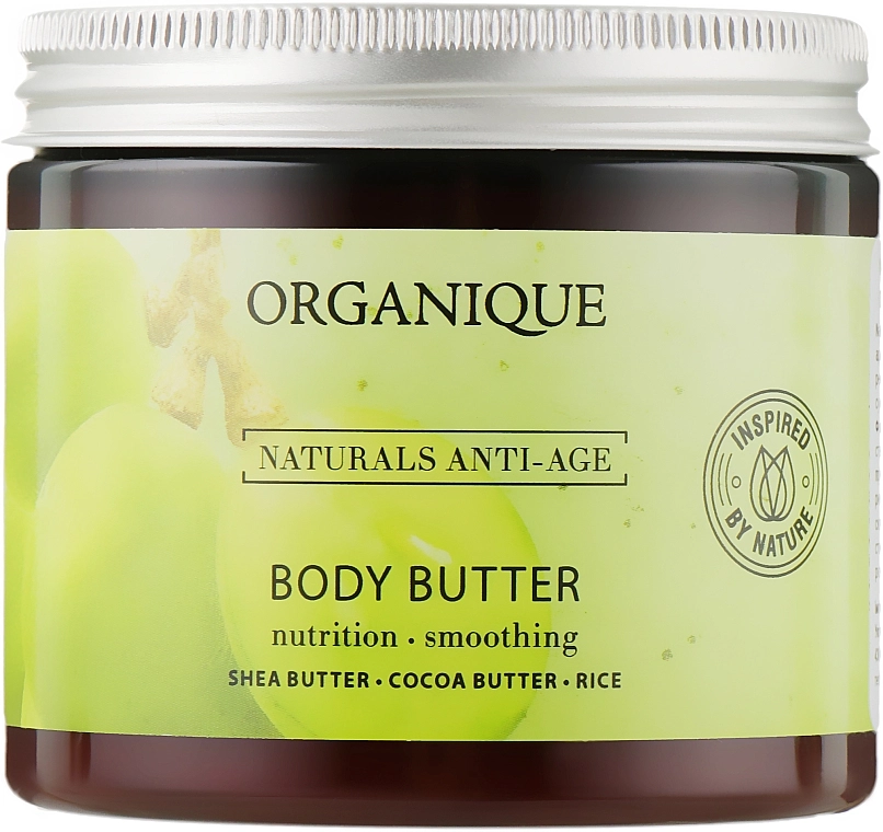 Organique Антивікова відновлювальна олія для тіла Naturals Anti-Aging Body Butter - фото N1