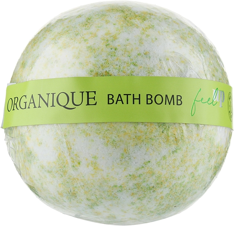 Organique Шипучий шар для ванны HomeSpa Feel Up Bath Bomb - фото N1