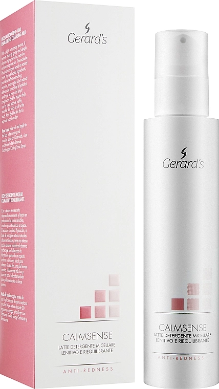 Gerard's Cosmetics Міцелярне очищальне молочко Calmsense Micellar Soothing And Rebalancing Cleansing Milk - фото N2