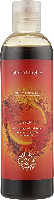 Organique Стимулювальний пікантний освіжальний гель для душу Spicy Therapy - фото N1