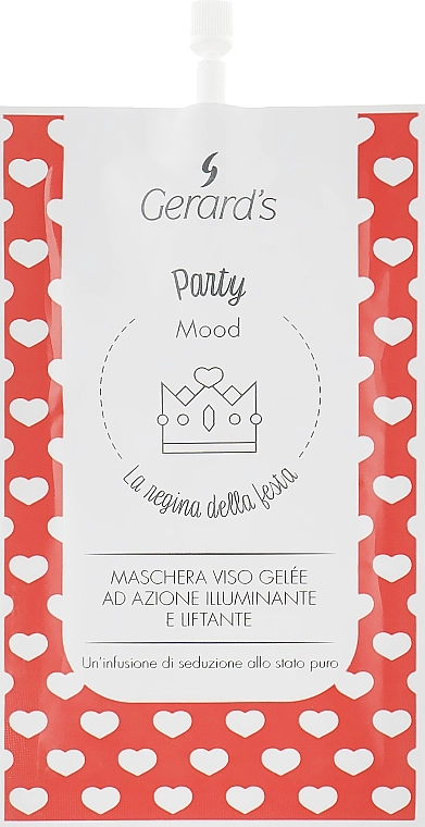 Gerard's Cosmetics Гель-маска для обличчя Mood Masks Party Mood - фото N1