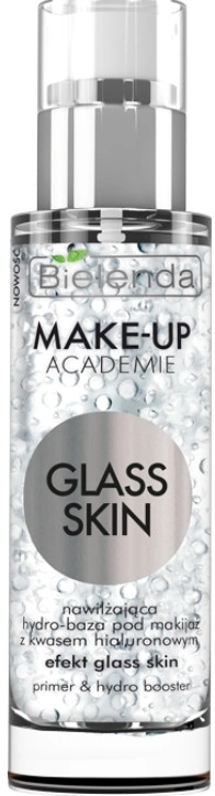 Увлажняющая гидрооснова для макияжа с гиалуроновой кислотой - Bielenda Make-Up Academie Glass Skin, 30 г - фото N1