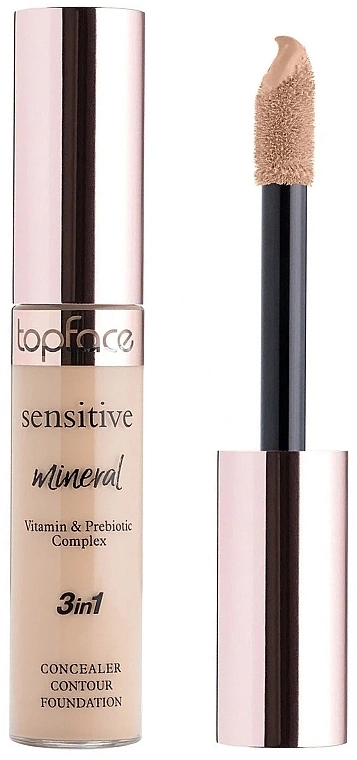 TopFace Sensitive Mineral 3 in 1 Concealer Консилер для лица - фото N1