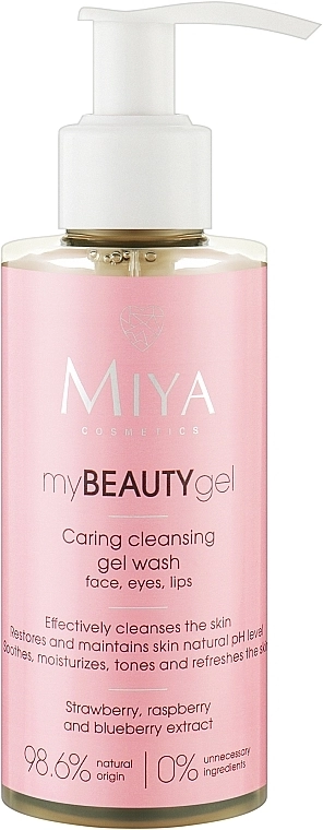 Miya Cosmetics Очищувальний гель для вмивання My Beauty Gel Caring Cleansing Gel Wash - фото N1