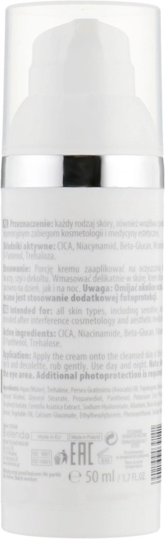 Bielenda Professional Відновлювальний крем для обличчя з CICA X-Foliate Face Cream - фото N2