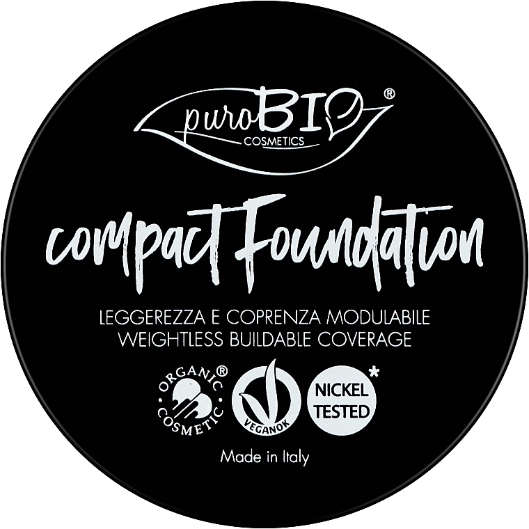 PuroBio Cosmetics Compact Foundation Pack Компактна пудра - фото N3