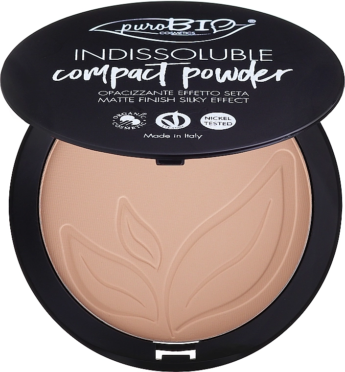 PuroBio Cosmetics Compact Powder Компактная пудра для лица - фото N1