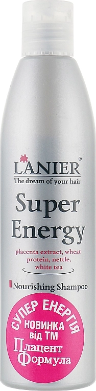 Placen Formula Шампунь "Супер энергия" для ослабленных и тусклых волос Lanier Super Energy Shampoo - фото N1