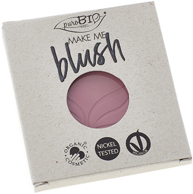 PuroBio Cosmetics Compact Blush (змінний блок) Компактні рум'яна - фото N1