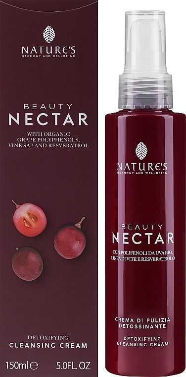 Nature's Крем для лица очищающий Beauty Nectar Detoxifying Cleansing Cream - фото N2