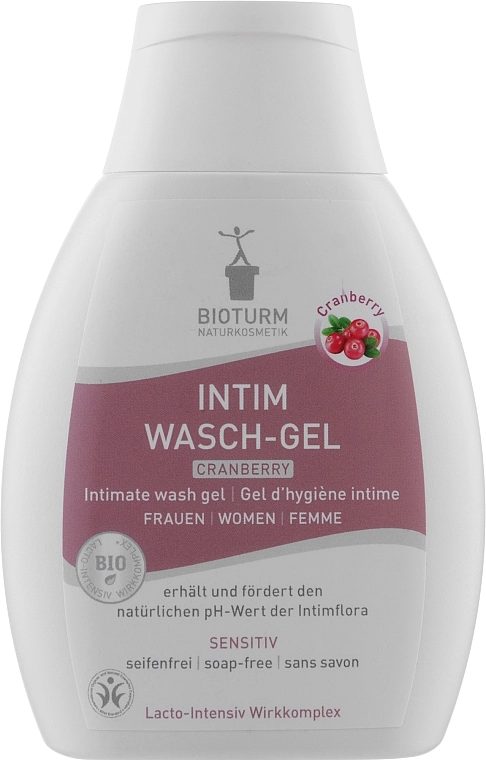 Bioturm Гель для интимной гигиены Intim Cranberry Cleansing Gel No. 91 - фото N1