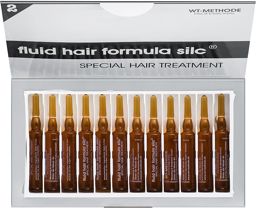 Placen Formula Рідкий кератин для відновлення структури волосся "Формула Сілк" Fluid Hair Formula Silc Special Hair Treatment - фото N1