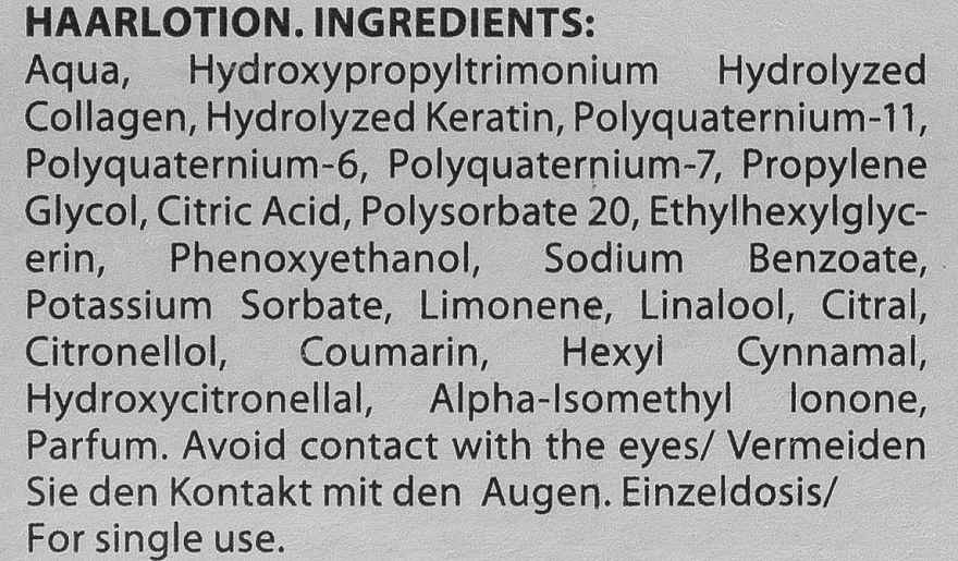 Placen Formula Рідкий кератин для відновлення структури волосся "Формула Сілк" Fluid Hair Formula Silc Special Hair Treatment - фото N3