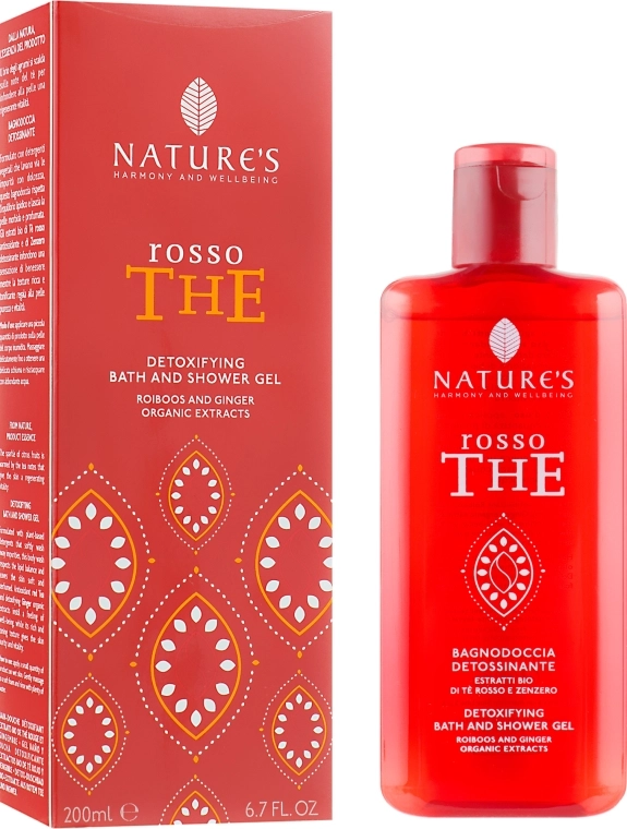 Nature's Гель для ванны и душа Rosso The Bath & Shower Gel - фото N1