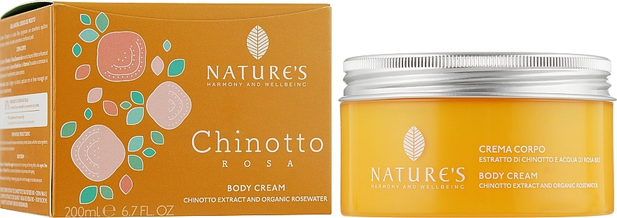 Nature's Крем для тела Chinotto Rosa Body Cream - фото N5