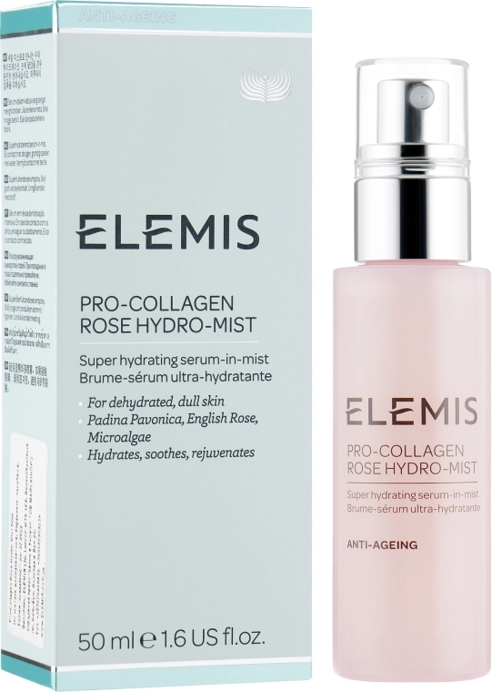 Elemis Сироватка-спрей Pro-Collagen Rose Hydro-Mist - фото N1