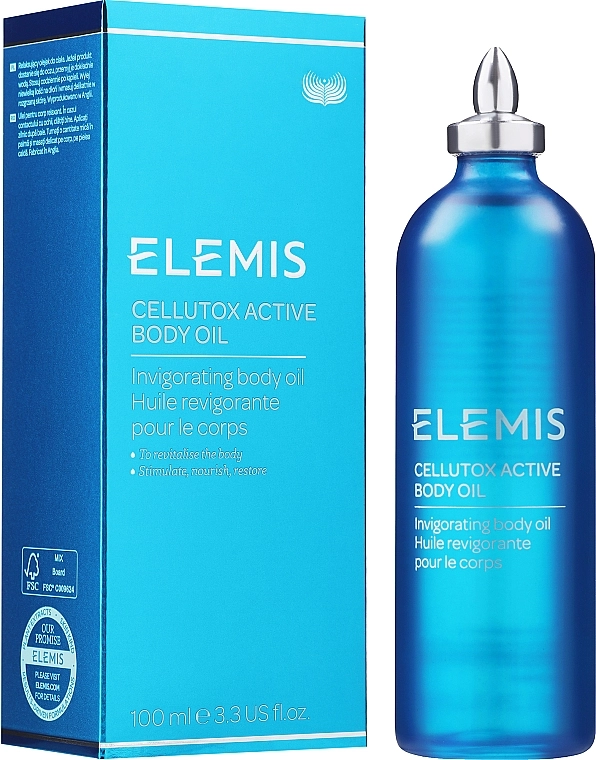 Elemis Антицеллюлитное детокс-масло для тела Cellutox Active Body Oil - фото N2