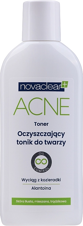 Novaclear Очищувальний тонік для обличчя Acne Toner - фото N1