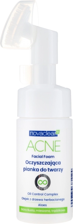 Novaclear Пінка для вмивання Acne Facial Foam - фото N1
