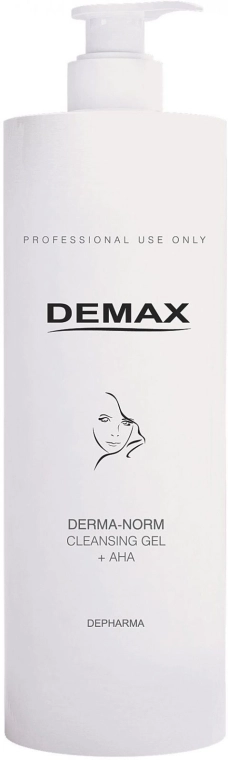 Demax Очищающий гель для комбинированной кожи с АНА Purifiers and Tonics Derma-Norm Cleansing Gel + AHA - фото N1