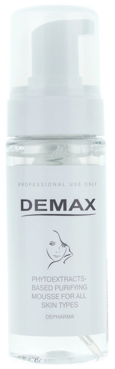 Demax Очищающий мусс для всех типов кожи на основе растительных экстрактов Purifiers and Tonics Cleansing Mousse On Basis Of Medicinal Herbs - фото N1