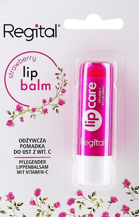 Regital Бальзам для губ "Клубника" Strawberry Lip Care - фото N1