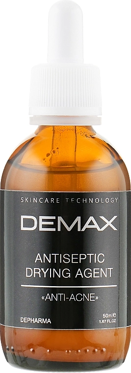 Demax Антисептична присушка Seboregulating Line Antiseptic Drying Agent "Anti-Acne" - фото N2