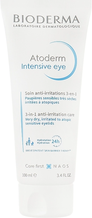 Bioderma Засіб для догляду за шкірою навколо очей 3 в 1 Atoderm Intensive Eye - фото N2