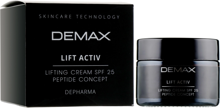 Demax Зволожуючий ліфтинг крем Peptide Concept SPF 25 - фото N1