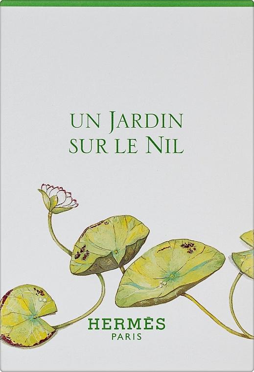 Hermes Un Jardin sur le Nil Набор (edt/50ml + b/lot/40ml + s/g/40ml) - фото N1