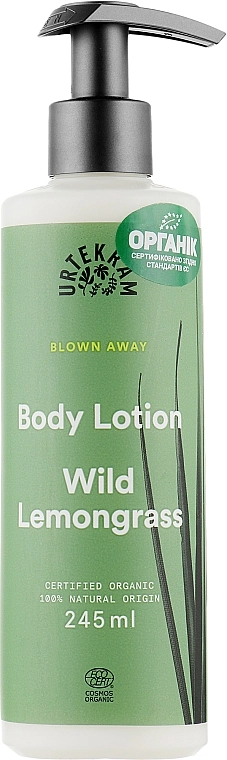 Urtekram Органічний лосьйон для тіла "Дикий лемонграс" Wild lemongrass Body Lotion - фото N1