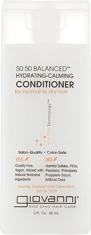 Giovanni Кондиціонер Eco Chic Hair Care Conditioner Balanced Hydrating-Calming - фото N1