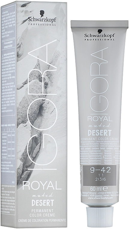 Schwarzkopf Professional Фарба для волосся Schwarzkopf Igora Royal Muted Desert - фото N1