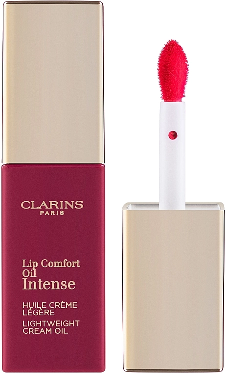 Clarins Lip Comfort Oil Intense Масло-тинт для губ, кремовой консистенции - фото N1