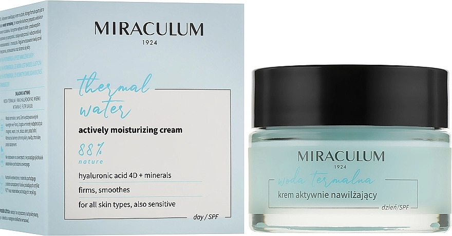 Miraculum Дневной увлажняющий крем Thermal Water Day Cream SPF15 - фото N2