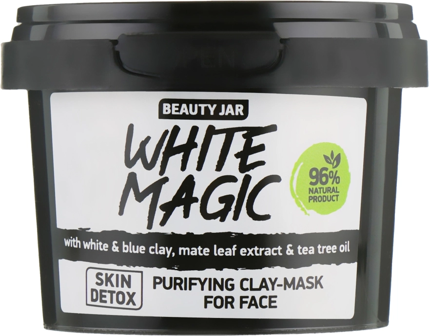 Beauty Jar Маска для лица с экстрактом листьев матэ White Magic - фото N2