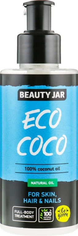 Beauty Jar Натуральна олія для тіла з кокосом Eco Coco - фото N1