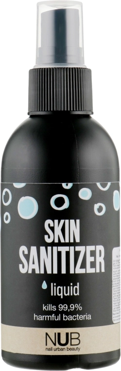 NUB Дезінфікувальний засіб для шкіри рук і ніг Skin Sanitizer Liquid Lime & Peppermint - фото N1